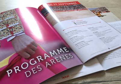 edition-magazine-feria-nimes-2015-2016-corrida-programme-nimes-montpellier-ales-print-magazine france sud meilleur agence event (1 (1)